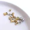 Tapones para los oídos, Gorros para los oídos, Tapones de tachuela transparentes de silicona, Accesorios para manualidades, Tapones para los oídos anticaída, Pendientes chapados en oro de 14K, Diseño anticaída