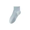 Calcetines de algodón puro para mujer 2026 primavera/verano 10A antibacterianos, transpirables, de media pantorrilla, color liso, versátiles calcetines deportivos de Zhuji Socks Industry