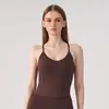 Chaleco de Yoga para Mujer Corto Antishock Reafirmante Capa Interior Copa Fija Ropa Exterior para Correr Entrenamiento Fitness Espalda Bonita Ropa Interior Deportiva
