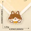 Acessórios de Vestuário Originais, Sapatos e Chapéus, Acessórios, Patches Bordados de Cachorro de Desenho Animado, Ingredientes do Manual, Patches de Tecido