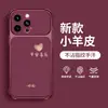 Paz y alegría, adecuado para funda de teléfono Apple 18pm, funda con airbag para iPhone 17/16, 14 con cordón, 15 estilo chino, 13/12