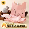 Traje cálido para niños y niñas ropa interior de terciopelo ropa de otoño e invierno para niños grandes niñas y niños engrosado con forro polar