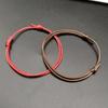 Pulsera Básica Simple de Hilo Encerado Pulsera Básica Tejida a Mano Ajustable Joyería para Pareja Suministro Transfronterizo Regalo