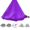 Hamaca de Yoga Aéreo 7m Set Uso en Casa Placa Fija Accesorios Cuerda de Suspensión Elástica Tela para Colgar Estudio de Yoga