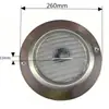 Luz para Piscina Transfronteriza, Iluminación de Pared LED Colorida de Acero Inoxidable, Bajo Voltaje 12V Control Remoto RF Impermeable Luz para Piscina