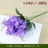 Ramo de Simulación Flores de Plástico Flores Artificiales Flores Secas Adornos Flores Falsas Flores de Plástico Sala de Estar Flores Falsas Arreglo Floral Mixto Decoración