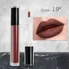 Brillo Labial Mate Cremoso Caliente Neutro No Descolorante Brillo de Labios Esmalte Labial Europeo y Americano Lápiz Labial Larga Duración y No Descolorante
