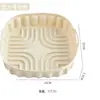 Fritadeira de Ar Silicone Assadeira Forno Micro-ondas Bandeja Pad Assadeira Alta Temperatura Resistente Reutilizável Forma de Bolo