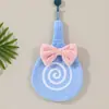 Toalla pequeña para colgar para limpiar las manos, toalla linda de dibujos animados para la cocina, pañuelo absorbente engrosado de vellón coral, toalla tipo paleta para limpiar