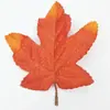 Flor Artificial Xiao Yu Hoja de Arce Amarilla de Amazon Hoja de Viento Canadiense Hoja Caduca Seca de Otoño Hoja de Arce Decorativa de Acción de Gracias