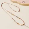 Cordón tejido a mano para colgante de jade, cordón de cuero encerado ajustable para hombres y mujeres, cordón fino de alta gama para colgantes de ámbar y ágata roja del sur