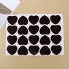 Imanes de Nevera de Vidrio con Forma de Corazón con Respaldo Adhesivo, Pegatinas Magnéticas a Juego, Pegatinas de Vidrio 'Time Gem', Pegatinas Magnéticas Suaves, Imanes Suaves de Goma