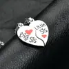 Fabricantes do colar de irmãs boas BIG/MÉDIO/PEQUENO colar de costura de amor de duas pétalas atacado