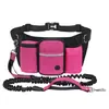 Bolsa de Cintura Esportiva Nova Transfronteiriça para Exterior Bolsa de Petiscos para Animal de Estimação Bolsa de Cintura Elástica para Cães Grandes Caminhada com Cães Corrida