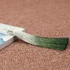 Borla de Gradiente Teñido Espacial de Poliéster 12cm Nudo Chino Marcador de Libros Disfraz Colgante Hanfu Estilo Antiguo Borla Pequeña