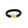 Anillo de Oro Puro 999 para Mujer, Estilo Nuevo, Anillo Trenzado de Cuerda Tejida Hecho a Mano, 24K, Venta al por Mayor para Regalos