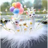 Decoraciones Creativas de Alta Gama Seleccionadas Cuidadosamente para el Interior del Coche con un Modelo de Diosa Ciervo Pequeño para el Tablero