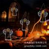 Luces de Cadena LED Patentadas Halloween Luces LED Parpadeantes Fantasma Luces de Neón Luces Decorativas Venta al por Mayor
