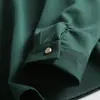 Camisa Blanca 2026 Primavera/Verano Nuevo Estilo Color Sólido Ropa de Oficina Ol Holgada Cómoda Camisa Casual de Moda de Manga Larga con Efecto de Caída