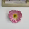 Cabeças de Flores de Papoula Artificiais Transfronteiriças para Arranjos Florais, Cabeças de Flores de Papoula Semi-Acabadas, Cabeças de Flores de Papoula Falsas, Flores Artificiais para Arte Floral de Casamento
