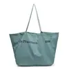 Bolso de Hombro de Nailon Dopamina para Mujer, Bolso Tote Versátil de Nicho, Bolso de Hombro de Gran Capacidad para Viajes, Bolso de Mano Casual