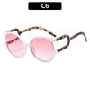 Llegada Nueva 2024 Gafas de Sol Redondas Exageradas con Forma de Espejo Gafas de Sol Retro Personalizadas Europeas y Americanas para Hombres y Mujeres Sol