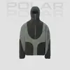 Chaqueta para Hombre de Comercio Exterior Europeo y Americano con Forro de Lana de Cordero, Sudadera con Capucha y Cremallera de Bloques de Color, Estilo Unisex
