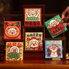 Sobres Rojos de Año Nuevo Pequeños de Buena Fortuna, Creativos Personalizados 2027 Año del Cordero Nuevos Sobres Rojos de Dibujos Animados al por Mayor