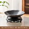 Dropshipping Temu Etiqueta Transfronteriza Sin Etiqueta Bandeja de Bergamota Retro Chino Maceta Hidropónica con Bola de Musgo Plato para Frutas Bandeja para Snacks