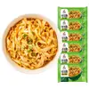 Macarrão Misturado da Irmã Gu, Molho de Carne Frita, Macarrão Misturado Seco, Macarrão Instantâneo Não Frito, Pacote Familiar, Alimento Conveniente Instantâneo para Café da Manhã para Pessoas Preguiçosas