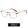 95888 estación independiente venta caliente metal armazón de gafas moda caja luz azul anti espejo óptico fabricantes stock hombres negocios