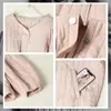 Huaye 100% Seda de Morera Relleno Cuello en V Cálido Resistente al Viento Algodón Holgado Casual Chaqueta Cárdigan Top Nuevo Estilo para Mujer