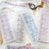 Bolsa de adesivos para pet Crepúsculo série flor de renda amor material para colagem de diário de mão 30 4