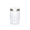 Botella transparente de PET 9*15 de boca ancha té con aroma a miel té té hongo blanco producto para el cuidado de la salud botella botella de plástico botella de PET