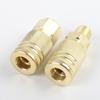 Conector rápido americano 1/4NPT rosca interna diente interno hilo interno bomba de aire compresor de aire conector salida cabeza de suministro especial transfronteriza