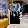 Capa de celular fantasma gritando de fantasia sombria, venda direta da fábrica, transfronteiriça, para iPhone 17/15 Pro, capa transparente de TPU super à prova de choque