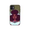 Adecuado para Funda de Teléfono Móvil Iphone17, Funda Blanda, Nuevo Modelo de Exportación X/Xr, Funda para Teléfono Móvil de Arte de Moda Pintada a Mano Chica Negra