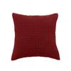 Funda de Almohada de Pana con Patrón de Grano de Maíz Grande para Sofá, Silla de Oficina, Almohada Lumbar, Respaldo de Cama