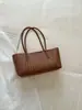 Bolso de Hombro Grande Transfronterizo Estilo Retro para Viajes Diarios Bolso de Mujer 2026 Nuevo Estilo Tejido de Moda Versátil Bolso de Hombro/Axila