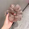 Laço de Cabelo para Intestino Grosso Feminino Super Fada Grande Rede Perolada Corda de Cabelo Organa Corda de Cabelo Acessórios de Cabelo de Celebridade da Internet Coreana