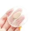 Esponja de Maquillaje de Polvo de Silicona Transparente Jelly Cojín de Aire Esponja de Maquillaje Loción Corporal Crema BB Esponja de Polvo Uso Húmedo y Seco, Sin Polvo