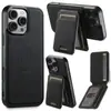Adequado para iPhone 18 Capa de Couro para Celular Dois em Um, Samsung S26 Porta-Cartões Magnético, Carregamento Sem Fio Magsafe, Google