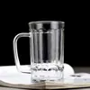 Copo de Vidro Grande Capacidade para Cerveja Espesso Grande Capacidade Copo para Chope Copo para Bebida Fria Vidro Doméstico