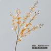 Orquídea Wandai flor artificial estilo europeu decoração de casa 5 garfo grande arranjo de flores de casamento simulação de layout de estrada Flor de orquídea Wandai