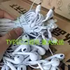 Auriculares de regalo para teléfono móvil tapones para los oídos in-ear agujero redondo/TYPEC control de cable plano pueden responder con micrófono venta al por mayor general