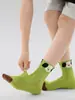 Calcetines Infantiles al por Mayor 1964 Primavera/Verano 2026 Estilo Delgado Capitán Perro Algodón Malla Transpirable Calcetines para Niños