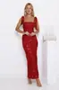 Vestido Ajustado de Malla con Cuello Cuadrado y Cinturón de Corbata Bordado Floral Vestido Sexy Bodycon Nuevo Estilo Verano 2026