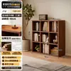 Estantería de Madera Maciza de Pie Apoyada en la Pared Estantería para Libros Infantiles Gabinete de Almacenamiento y Exhibición para Sala de Estar Gabinete Combinado de Cuadrícula para Jardín de Infancia Gabinete Bajo