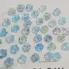 12mm Transparente Dos Tonos Pintura al Óleo Rosa Camelia Con Cuentas Cadena para Teléfono Móvil Pulsera Accesorios para Joyería DIY Venta al por Mayor