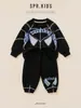 Conjunto para Niños 2026 Otoño Estilo Coreano Conjunto de Mezclilla Infantil Primavera y Otoño Sudadera Casual Retro Chaqueta Conjunto de Dos Piezas Elegante